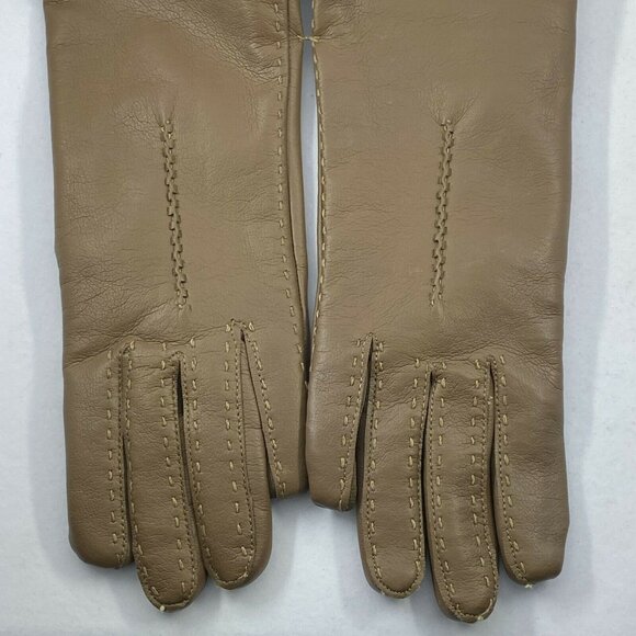 NEW Vintage Driving Gloves Womens S / M Brown Mid Century 1960s 1970s - Picture 4 of 6